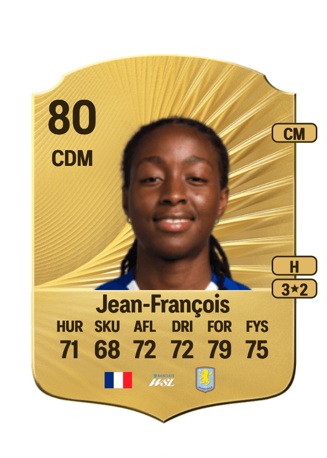 Oriane Jean-François card