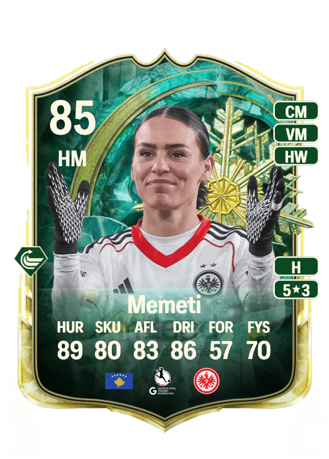 Erëleta Memeti card