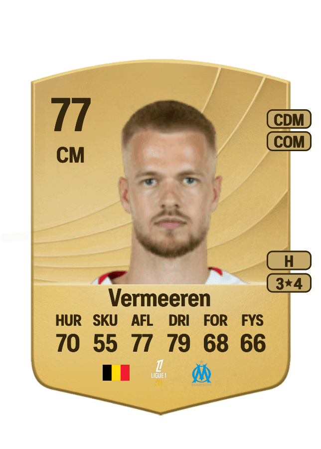 Arthur Vermeeren card