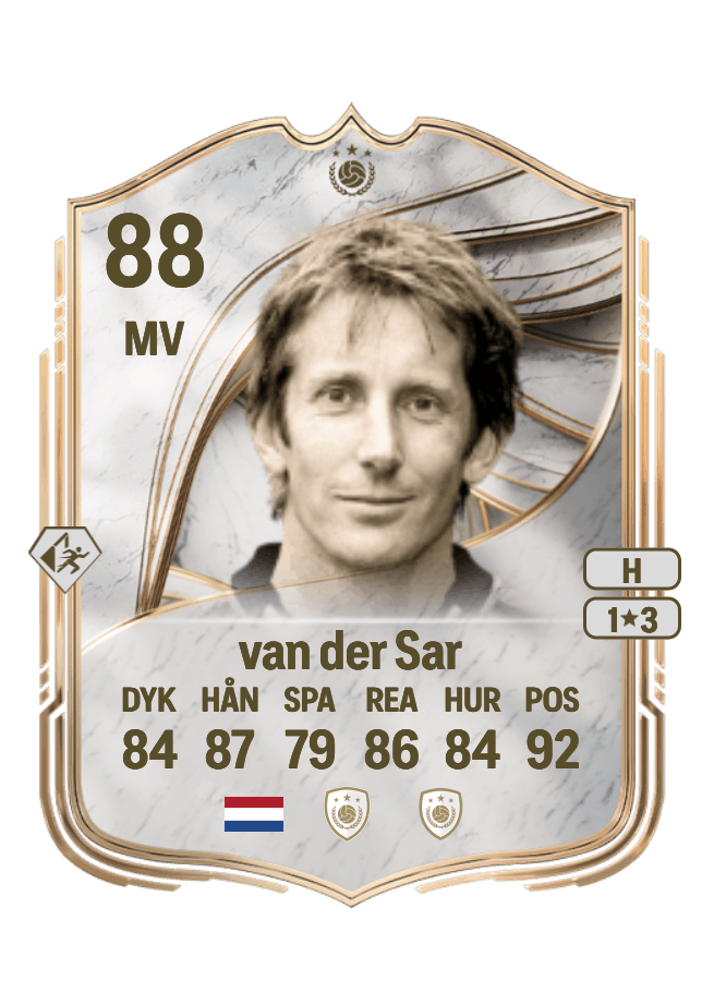 Edwin van der Sar card