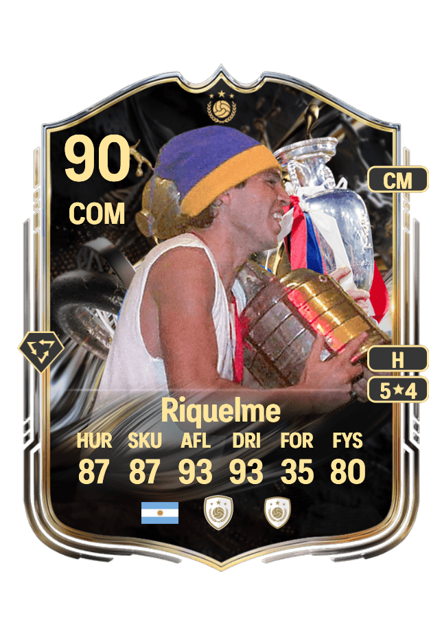 Juan Román Riquelme card