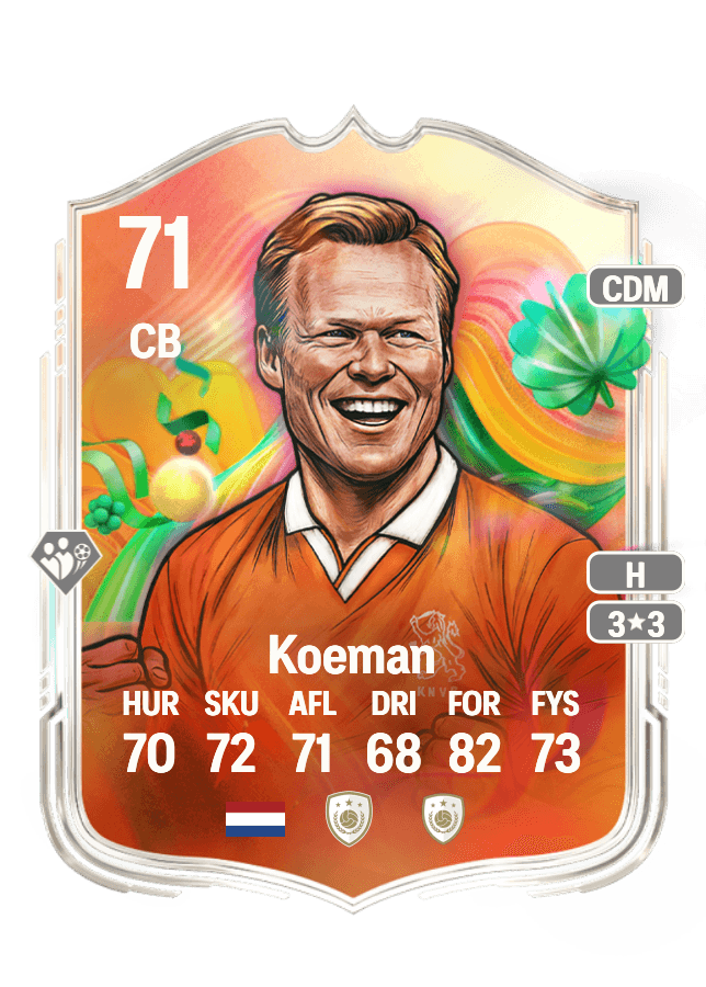 Ronald Koeman card