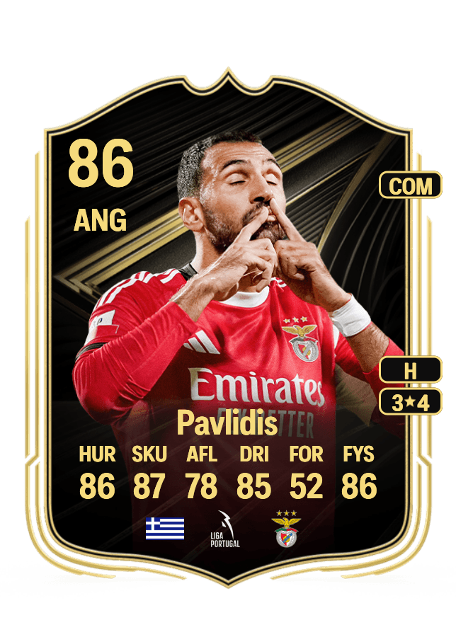 Vangelis Pavlidis card