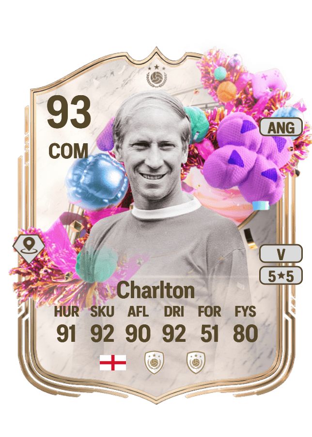 Bobby Charlton card