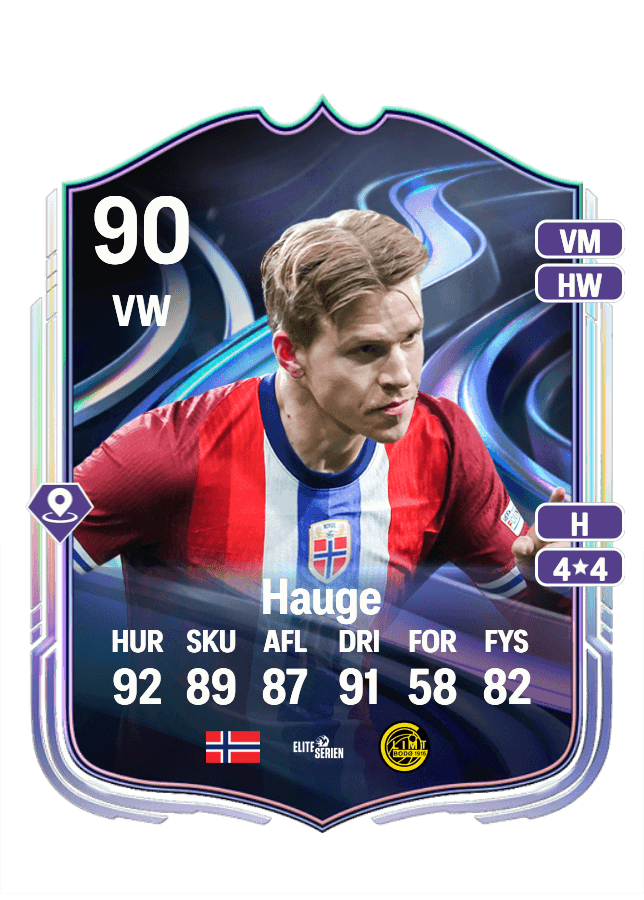 Jens Petter Hauge card