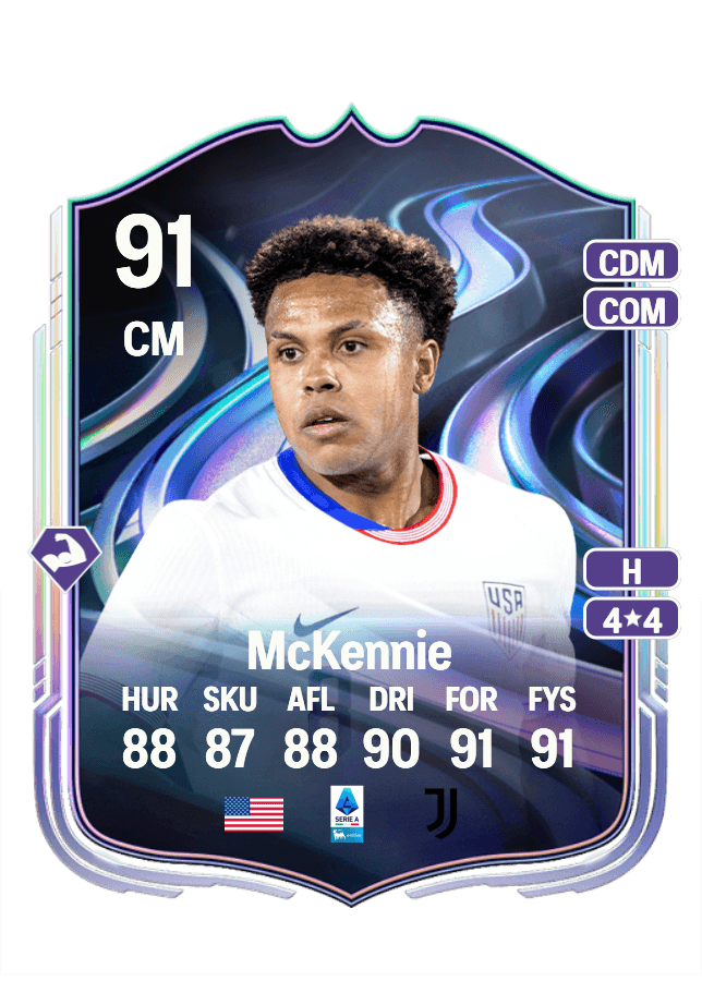 Weston McKennie card