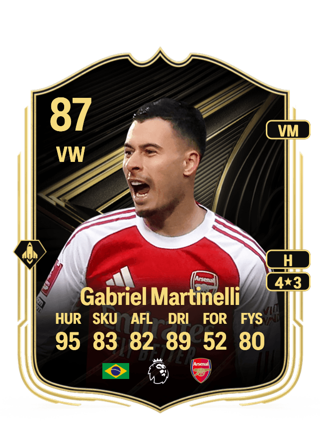 Gabriel Martinelli card