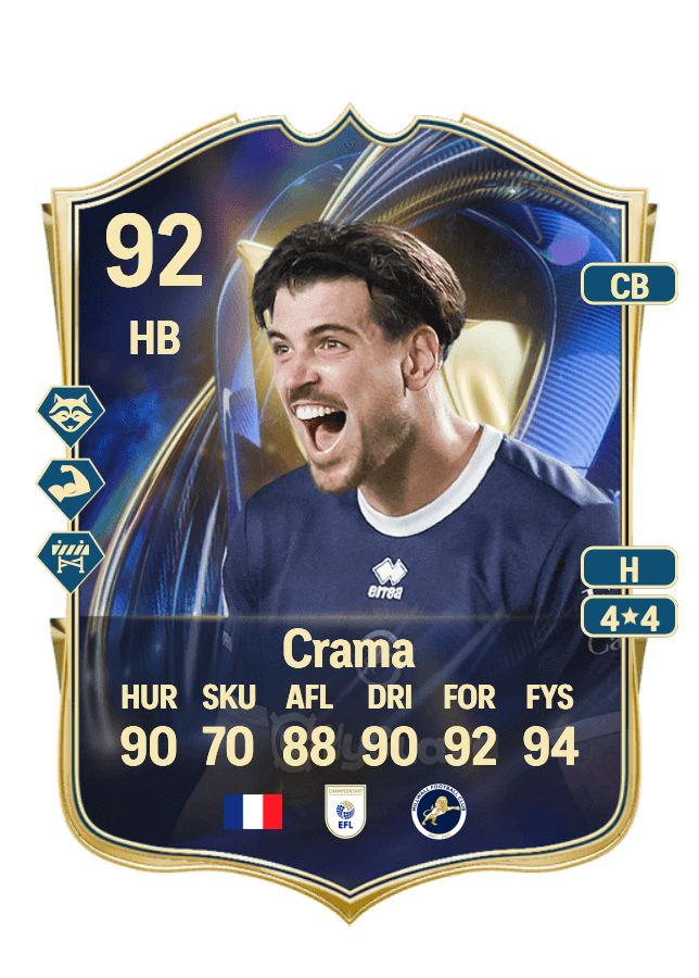 Tristan Crama card