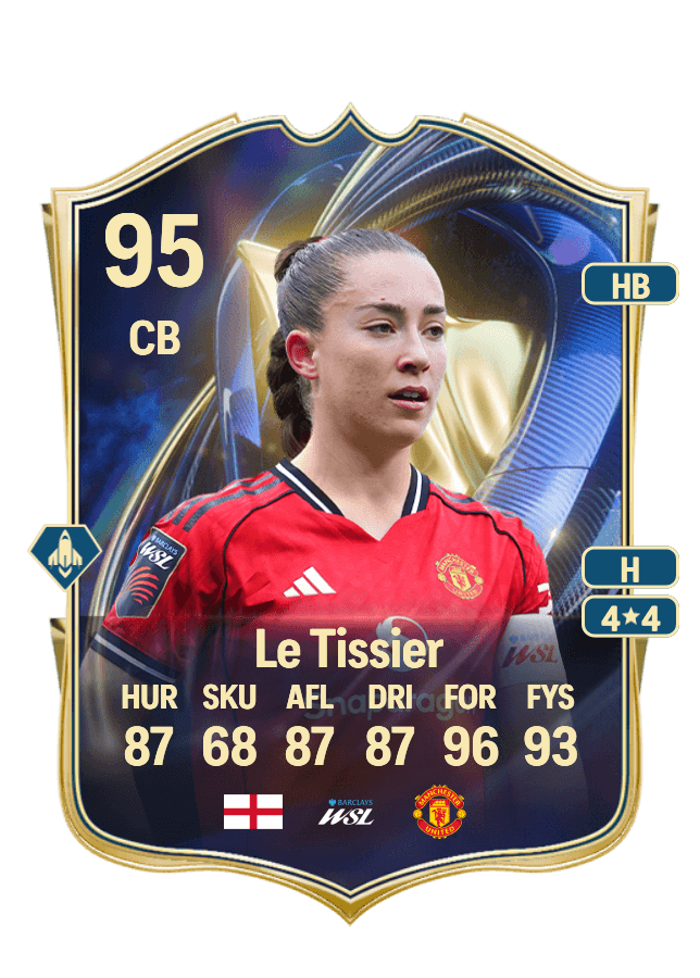 Maya Le Tissier card