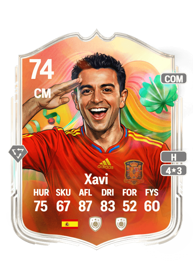 Xavi card