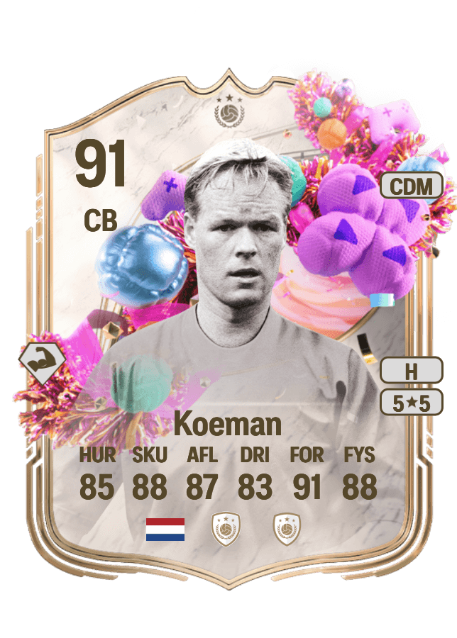 Ronald Koeman card