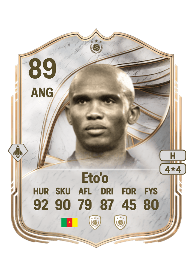 Samuel Eto'o card