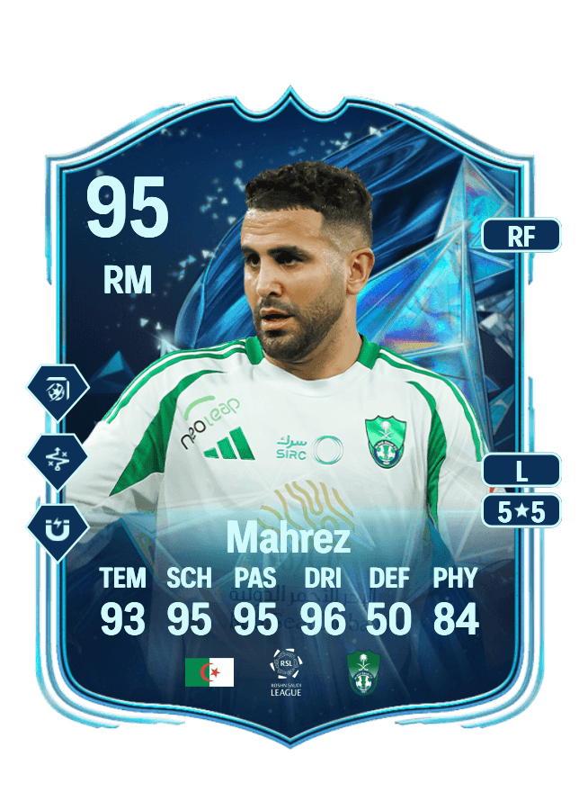 Riyad Mahrez card