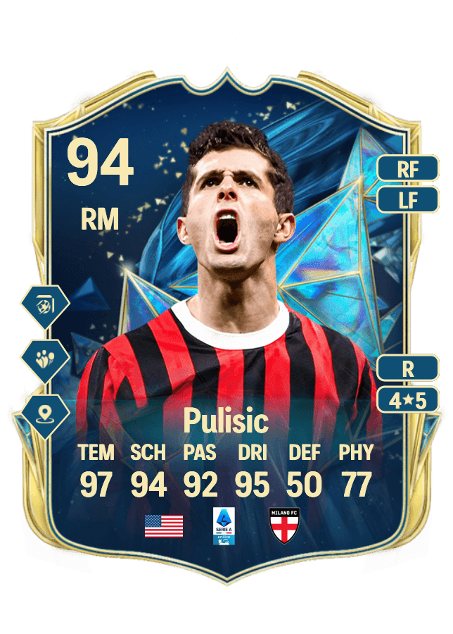 Christian Pulisic card