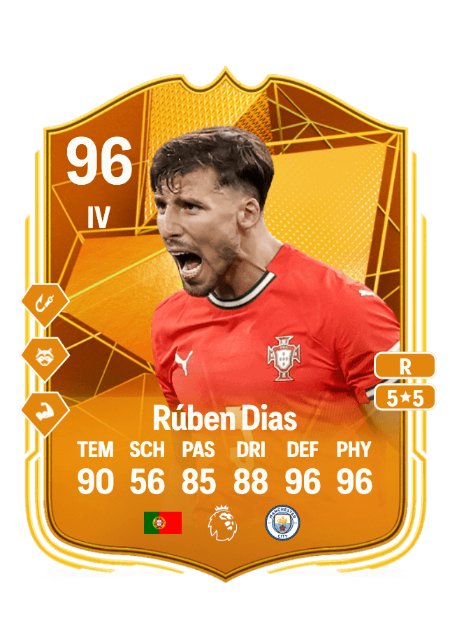 Rúben Dias card