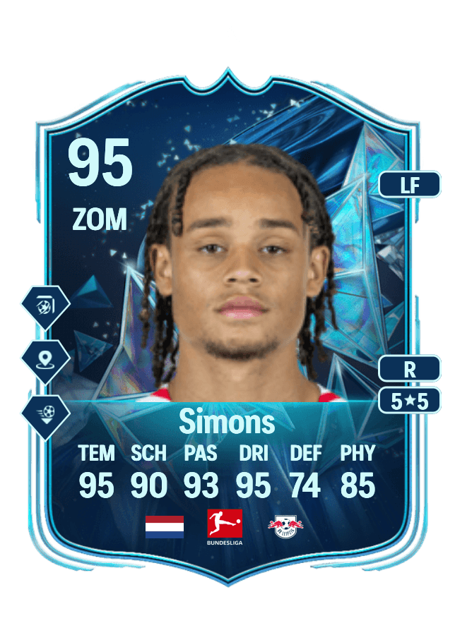 Xavi Simons card