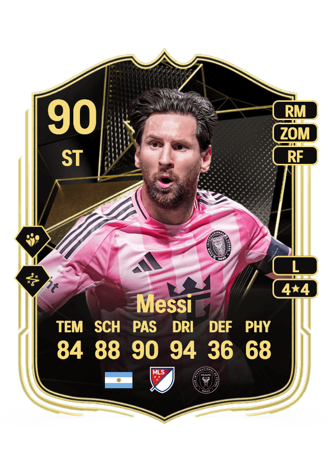 Lionel Messi card