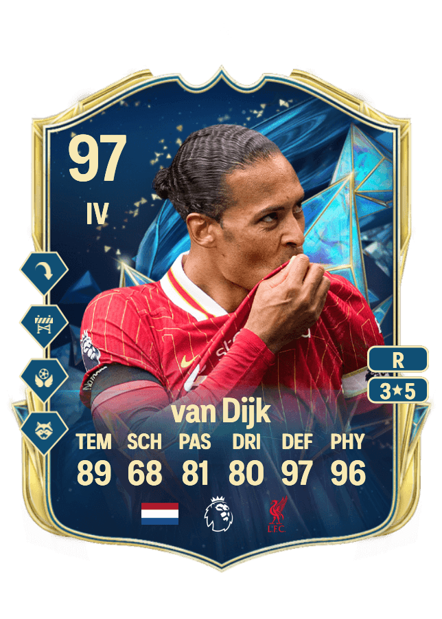 Virgil van Dijk card