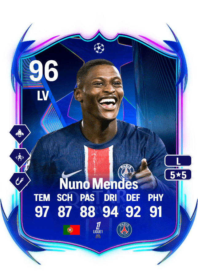 Nuno Mendes card