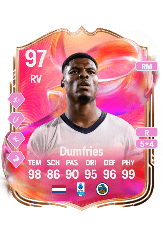 Denzel Dumfries card