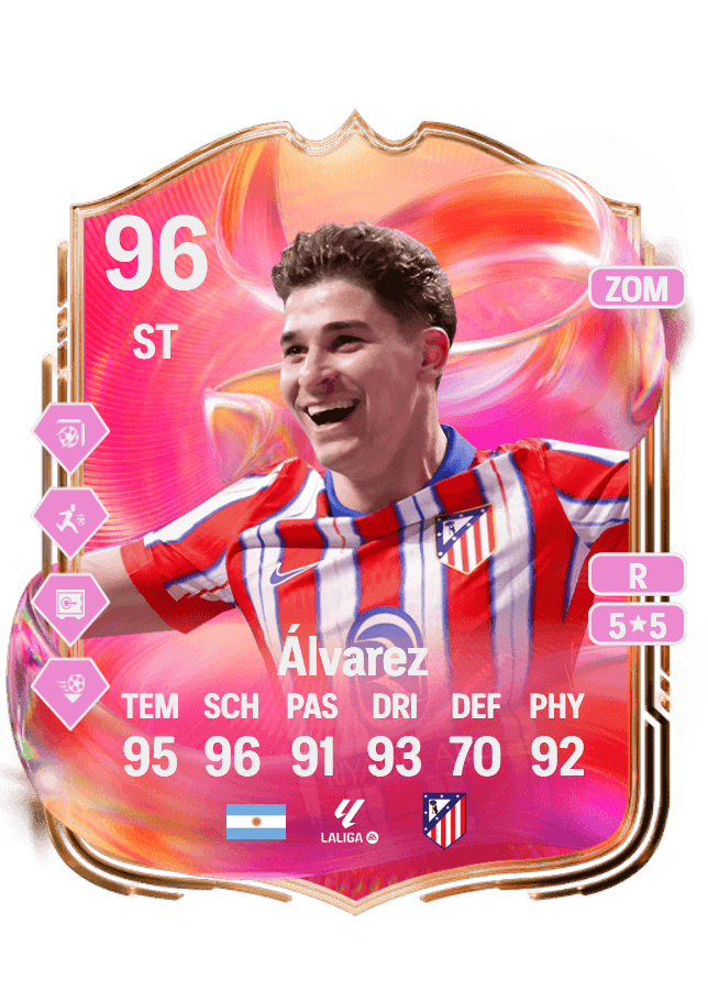 Julián Álvarez card