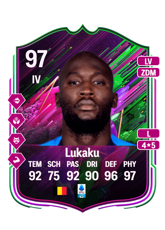 Romelu Lukaku card