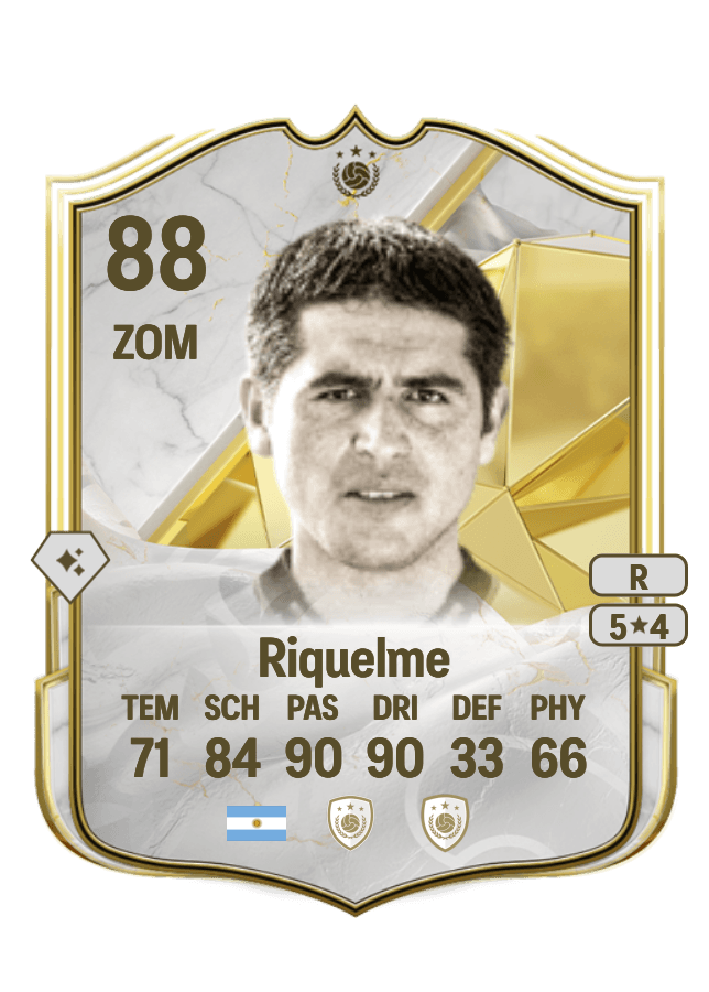 Juan Román Riquelme card