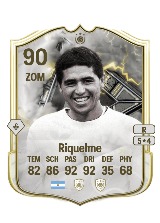Juan Román Riquelme card