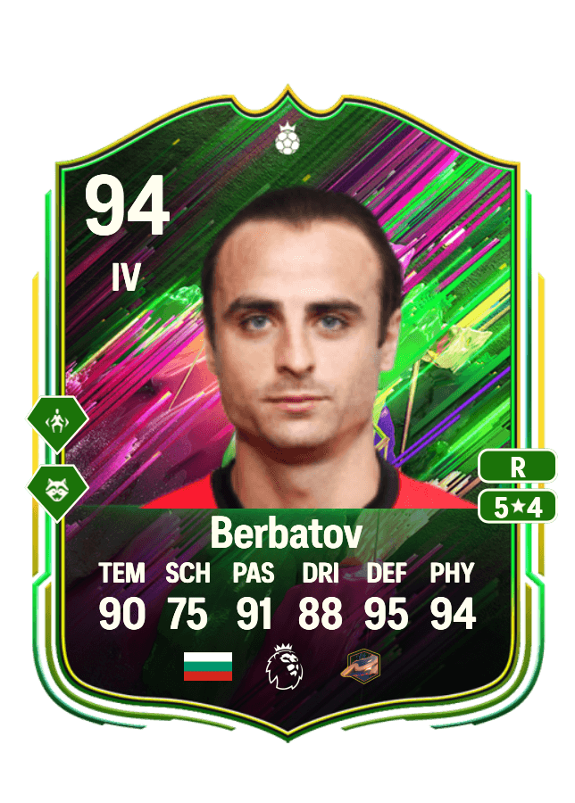 Dimitar Berbatov card