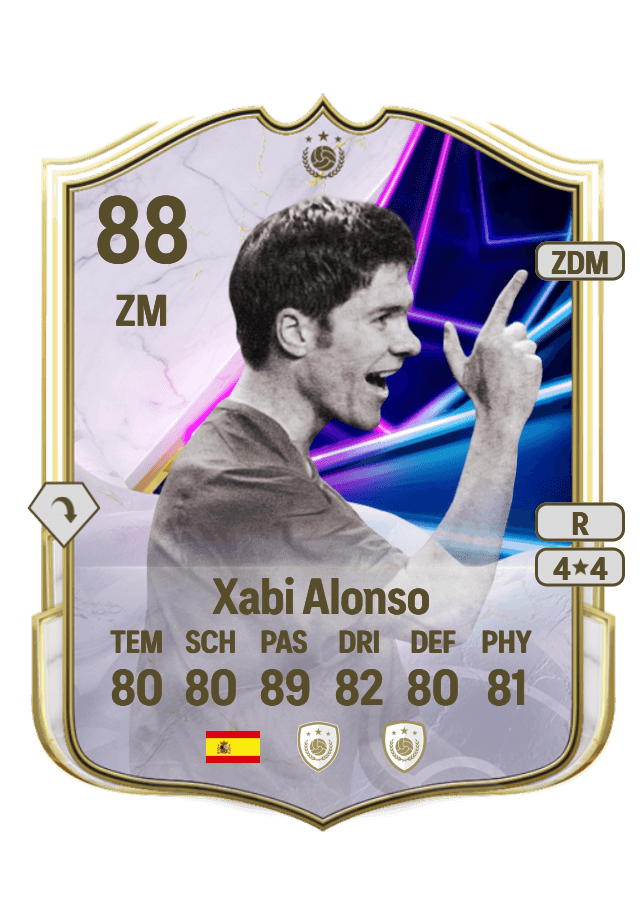 Xabi Alonso card