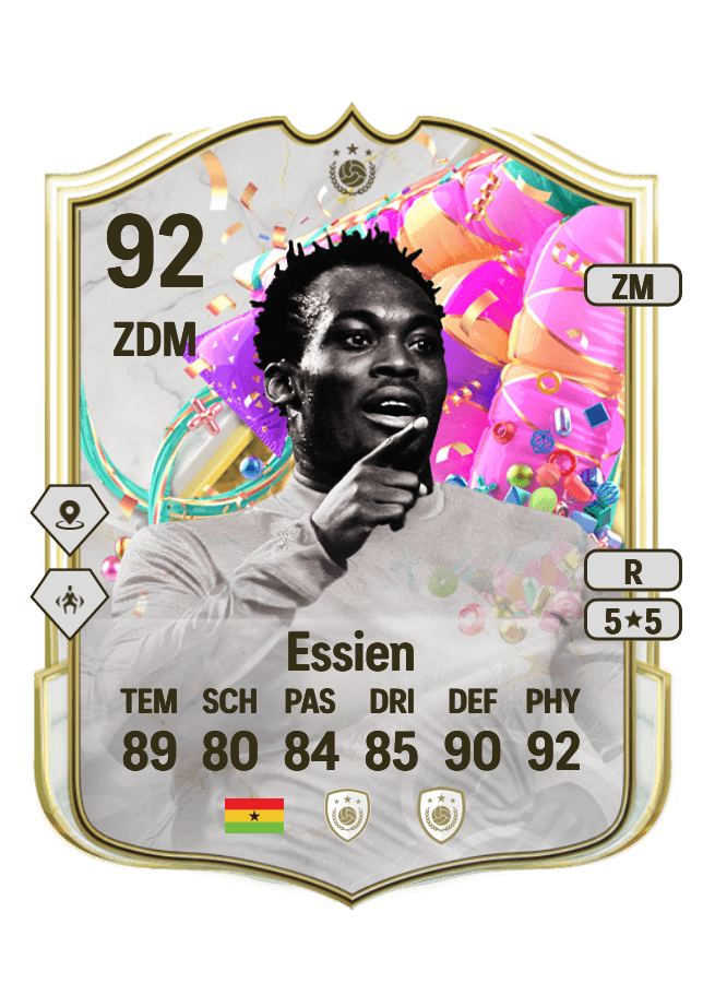Michaël Essien card