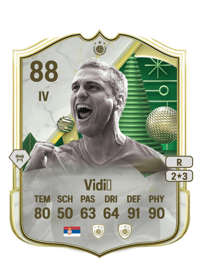 Nemanja Vidić card