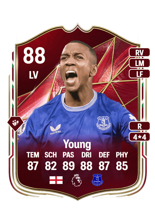 Ashley Young card
