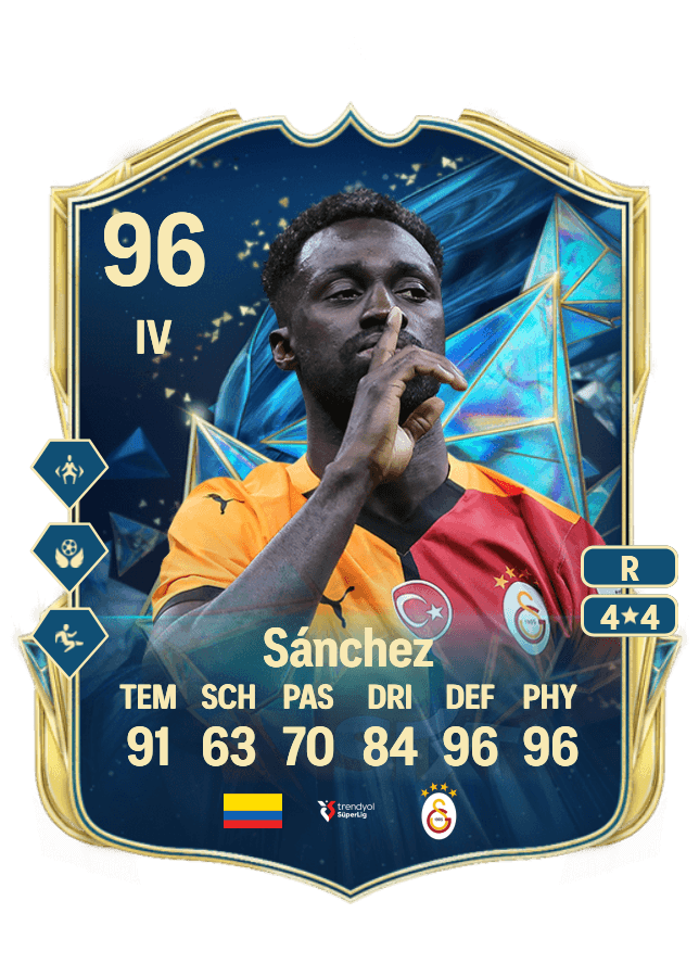 Davinson Sánchez card