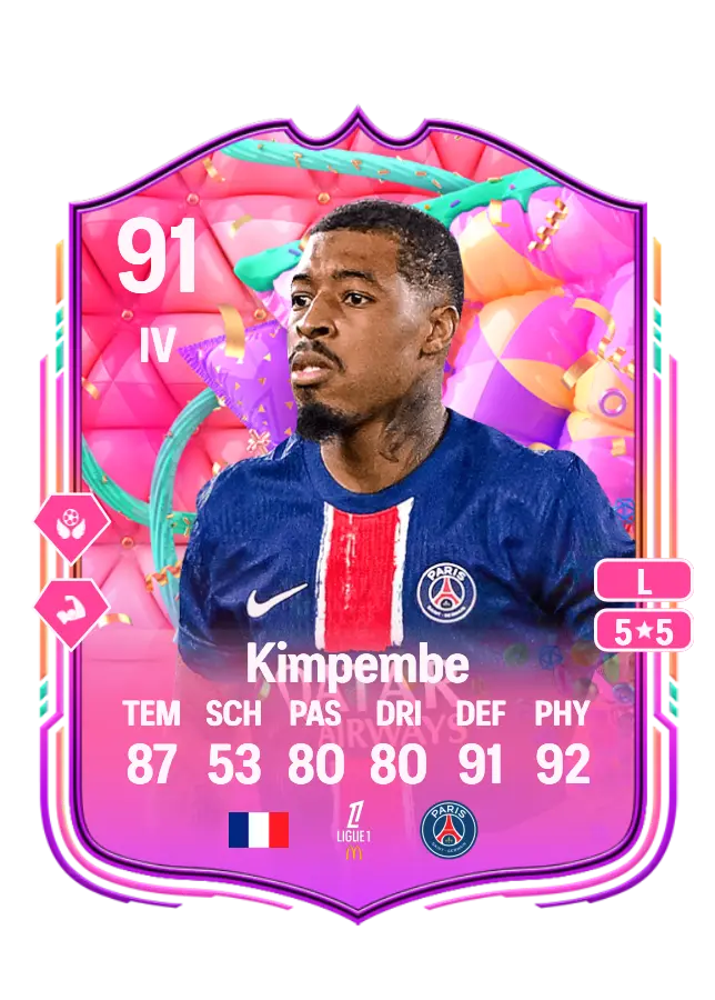 Presnel Kimpembe card