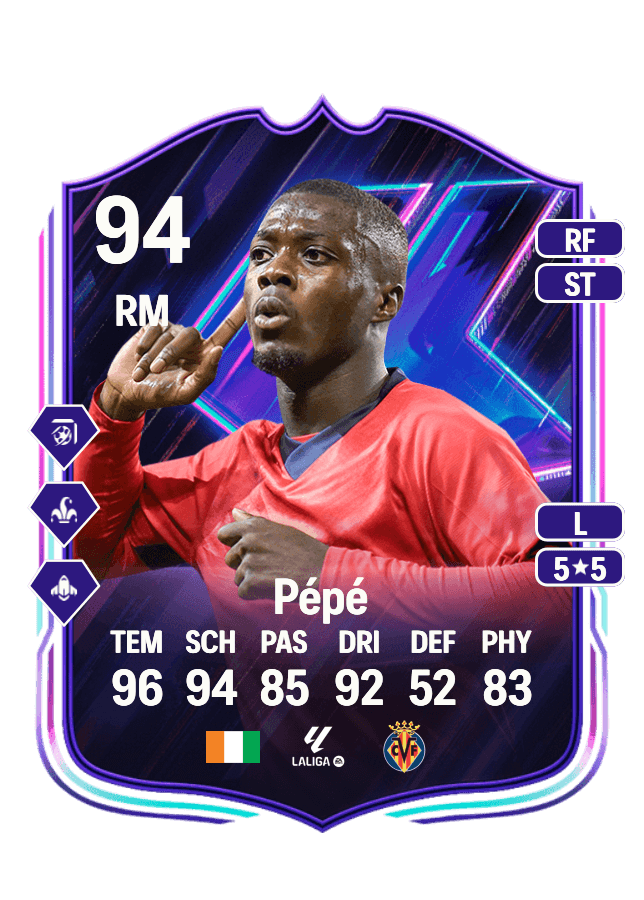 Nicolas Pépé card
