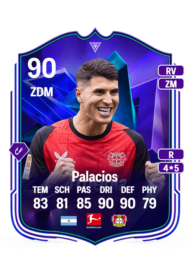 Exequiel Palacios card
