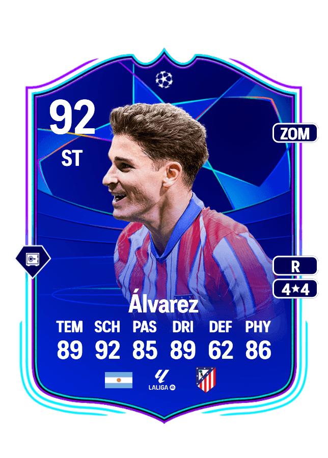 Julián Álvarez card