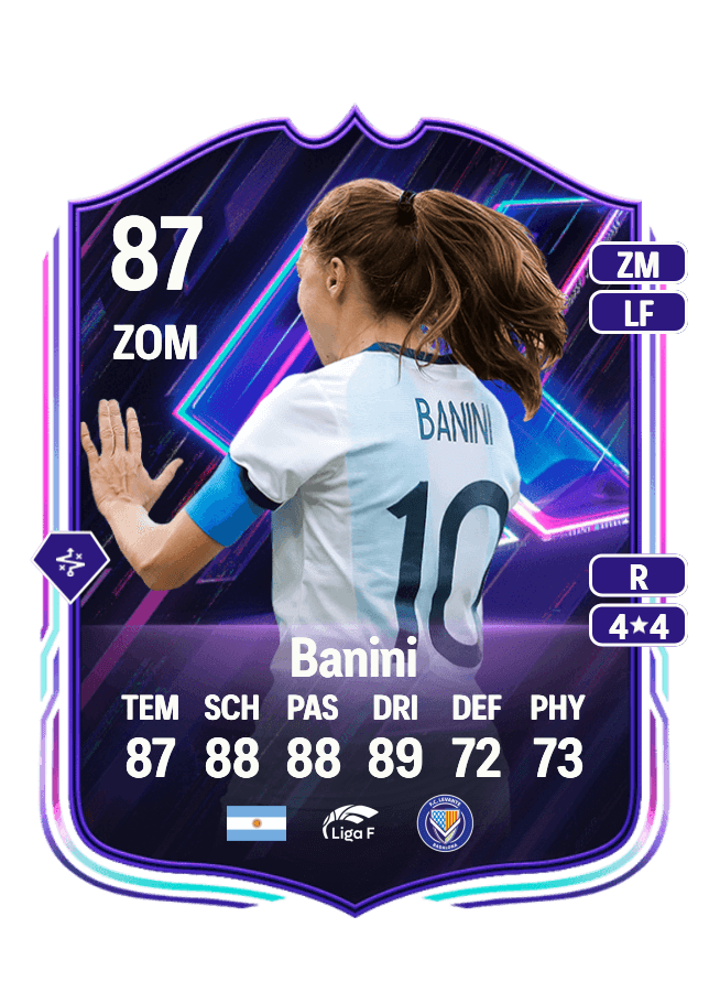 Estefanía Banini card