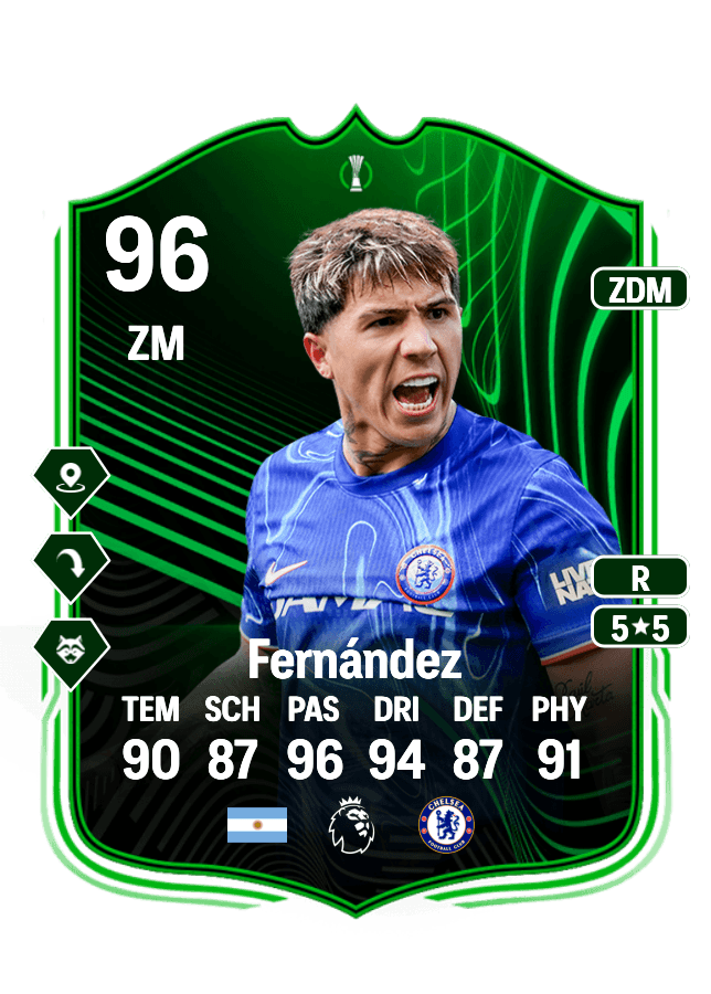 Enzo Fernández card