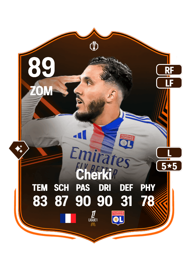 Rayan Cherki card