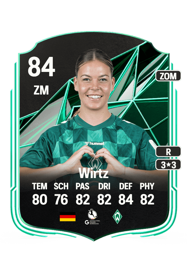 Juliane Wirtz card