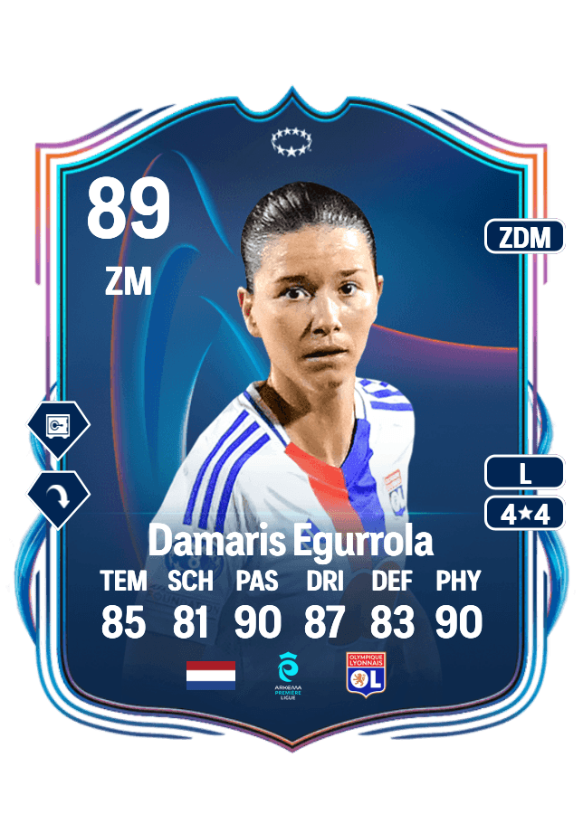 Damaris Egurrola card