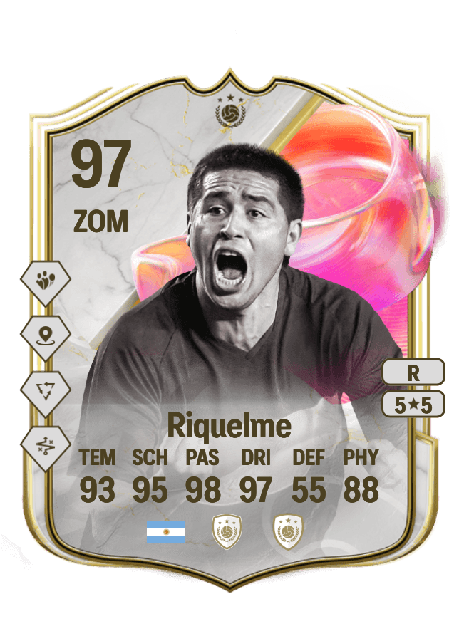 Juan Román Riquelme card