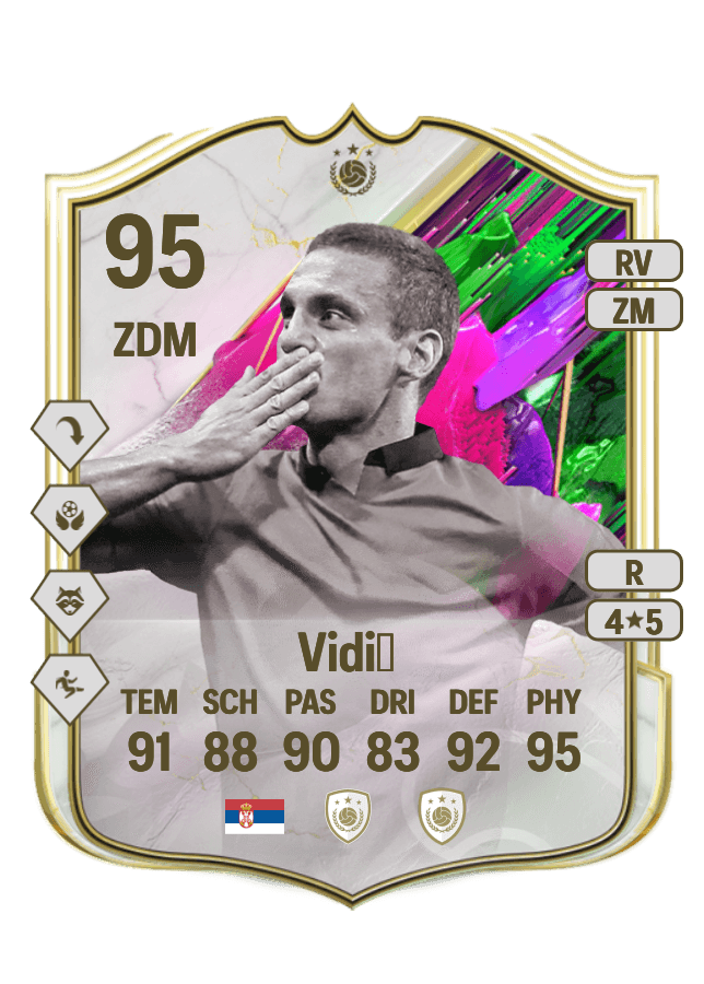 Nemanja Vidić card