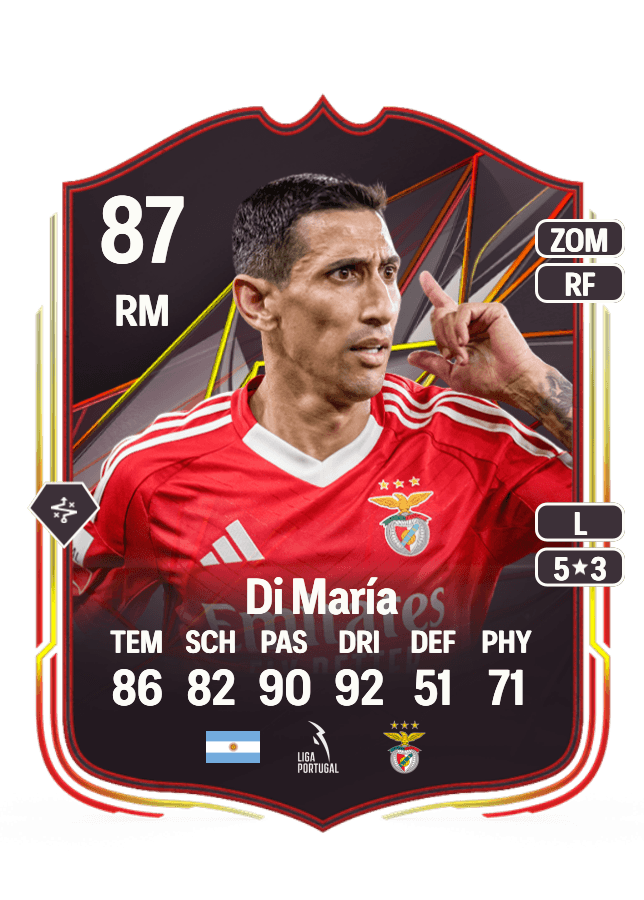 Ángel Di María card