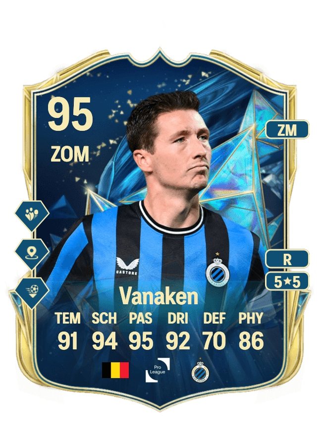 Hans Vanaken card