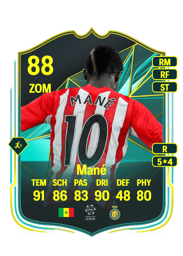 Sadio Mané card