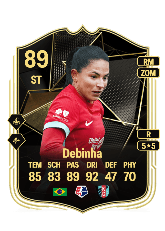Debinha card