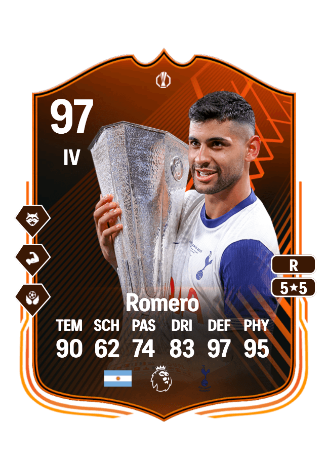 Cristian Romero card